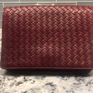 Bottega Veneta clutch shoulder bag